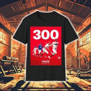 Kyle Schwarber Philadelphia Phillies Became The 163rd Mlb Player To Reach 300 Career Home Runs Shirt Kyle Schwarber Philadelphia Phillies Became The 163rd Mlb Player To Reach 300 Career Home Runs Shirt