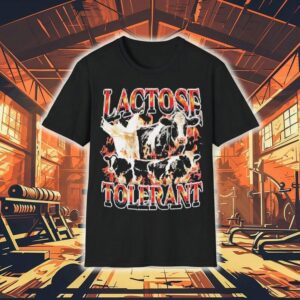Lactose Tolerant 2.0 Cow Graphic Shirt