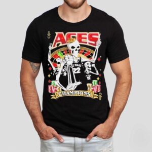Las Vegas Aces Skeleton Wnba Champions 2025 Rep The Champs Shirt Las Vegas Aces Skeleton Wnba Champions 2025 Rep The Champs Shirt