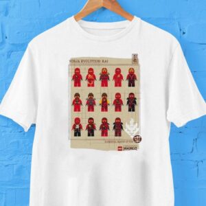 Lego Ninja Evolution Kai Elemental Master Of Fire Shirt