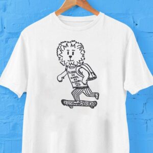 Lion Skateboarding Flexed So Hard My Sleeves Fell Off Shirt