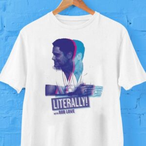 Literally With Rob Lowe Two-tone Rob Lower Shirt