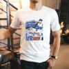 Los Angeles Dodgers Blue Heaven On Earth Bleed Blue Graphic Signature Shirt