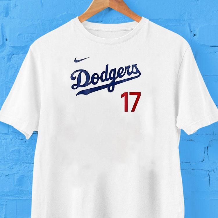 Los Angeles Dodgers X Sevenn Dino 17 Signature Shirt Los Angeles Dodgers X Sevenn Dino 17 Signature Shirt