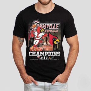 Louisville Cardinals Mascot 2025 Champions Shirt Louisville Cardinals Mascot 2025 Champions Shirt