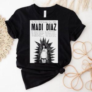 Madi Diaz European Tour 2026 Shirt