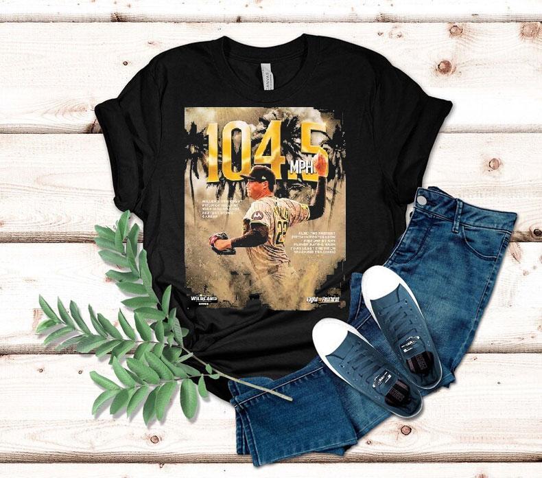 Mason Miller With 104.5mph For Mlb Postseason Nl Wild Card Series In October 01 2025 Shirt Mason Miller With 104.5mph For Mlb Postseason Nl Wild Card Series In October 01 2025 Shirt