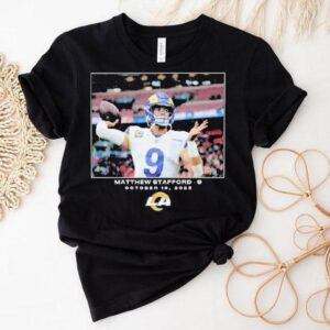 Matthew Stafford October 19 2025 Los Angeles Rams Nfl Flash Features Week 7 Shirt Matthew Stafford October 19 2025 Los Angeles Rams Nfl Flash Features Week 7 Shirt