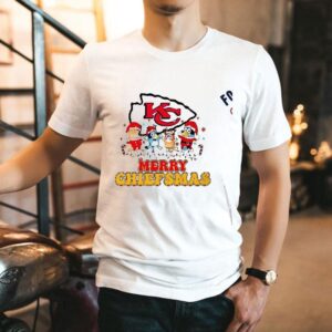 Merry Chiefsmas Kansas City Chiefs Christmas Bluey Cartoon Shirt Merry Chiefsmas Kansas City Chiefs Christmas Bluey Cartoon Shirt