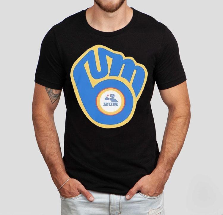 Milwaukee Brewers Bum Logo Shirt Milwaukee Brewers Bum Logo Shirt