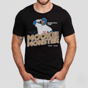 Mookie Monster Mookie Betts #50 Signature Shirt