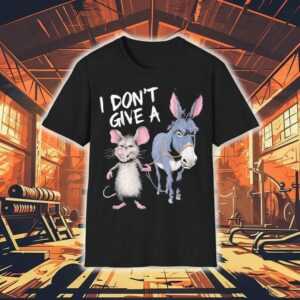 Mouse And Donkey I Don’t Give A Donkey Shirt