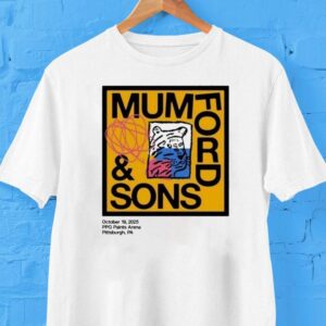 Mumford Sons October 19, 2025 Ppg Paints Arena. Pittsburgh, Pa Shirt