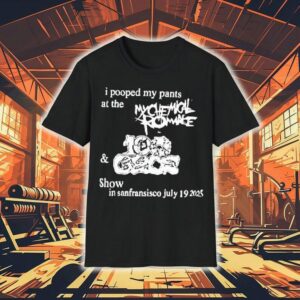 My Chemical Romance July 19 2025 San Francisco Shirt My Chemical Romance July 19 2025 San Francisco Shirt