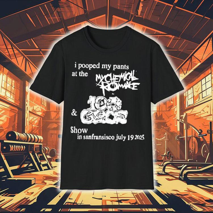 My Chemical Romance July 19 2025 San Francisco Shirt My Chemical Romance July 19 2025 San Francisco Shirt