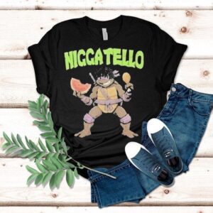 Nage Mutant Ninja Turtles Niggatello Watermelon Chicken Shirt