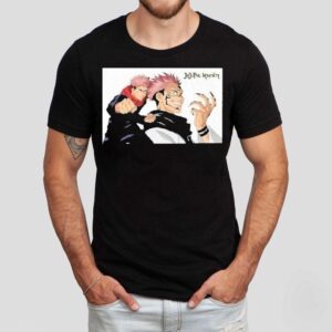 Namjoon Wearing Jujutsu Kaisen Ryomen Sukuna And Itadori Yuji Shirt