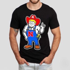 Nebraska Huskers Herbie Mark Mascot Shirt