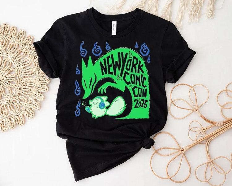 New York Comic Con 2025 Fox Creature Shirt New York Comic Con 2025 Fox Creature Shirt