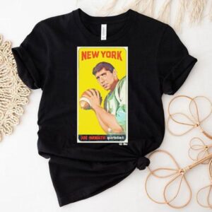 New York Jets Joe Namath Trading Card Shirt