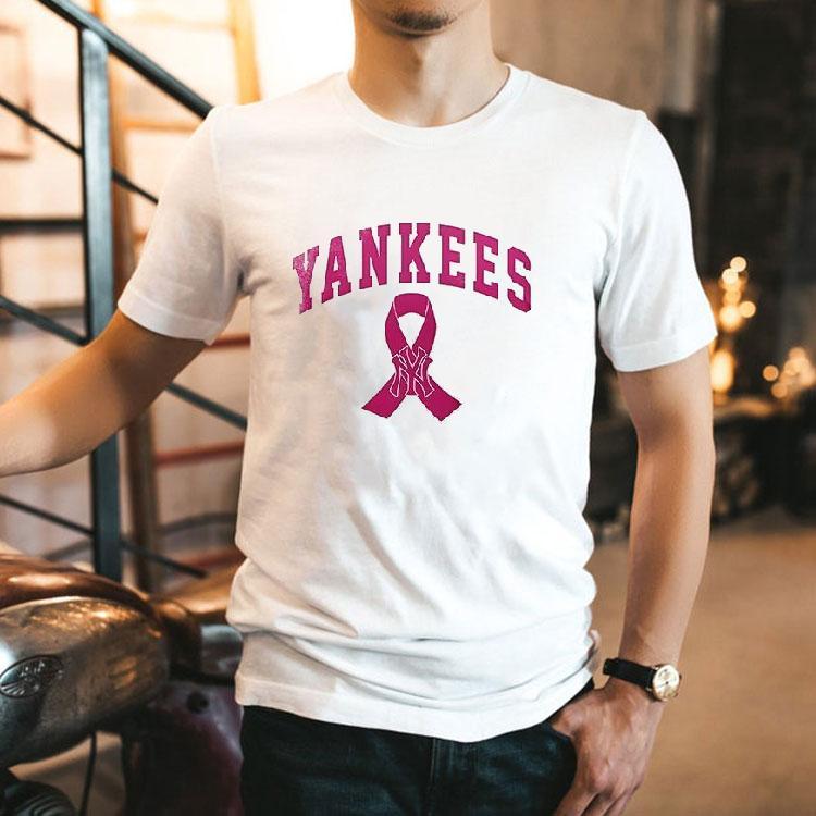 New York Yankees Mlb Breast Cancer Awareness Shirt New York Yankees Mlb Breast Cancer Awareness Shirt