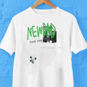 Newdad Freak Slug North America 2026 Tour Shirt