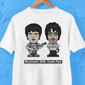 Noel And Liam Manchester 2025 Heaton Park Shirt