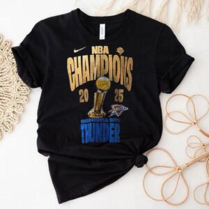 Oklahoma City Thunders Nba Champions 2025 Won For The City Shirt