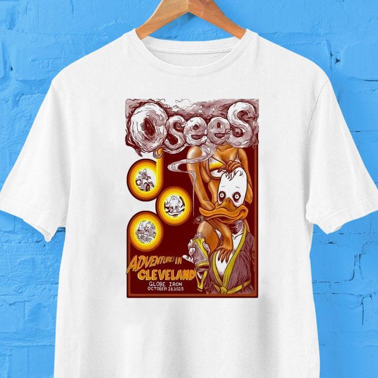 Osees October 28 2025 Globe Iron Cleveland Oh Shirt Osees October 28 2025 Globe Iron Cleveland Oh Shirt