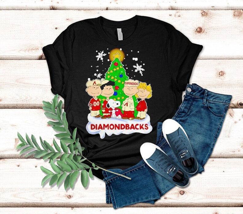 Peanuts Characters Arizona Diamondbacks Christmas Shirt Peanuts Characters Arizona Diamondbacks Christmas Shirt