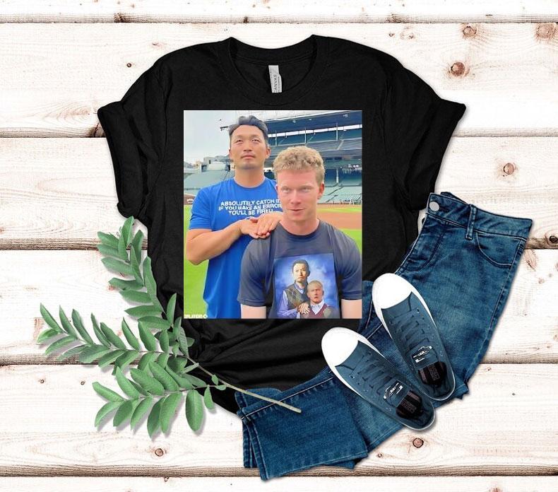 Pete Crow-armstrong And Seiya Suzuki Step Brothers Photo Shirt Pete Crow-armstrong And Seiya Suzuki Step Brothers Photo Shirt