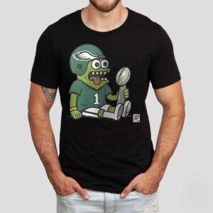 Philadelphia Eagles Jalen Hursts Mascot Cartoon Shirt Philadelphia Eagles Jalen Hursts Mascot Cartoon Shirt