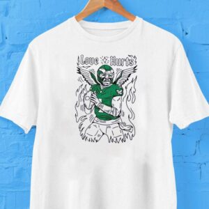 Philadelphia Eagles Jalen Hurts Love Hurts Shirt Philadelphia Eagles Jalen Hurts Love Hurts Shirt
