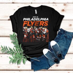 Philadelphia Flyers 2025 2026 Home Opener Team Shirt Philadelphia Flyers 2025 2026 Home Opener Team Shirt