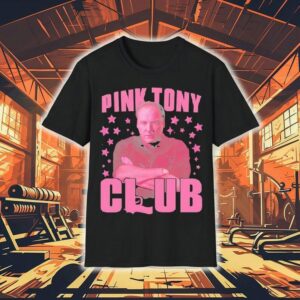 Pink Tony Club Graphic Shirt