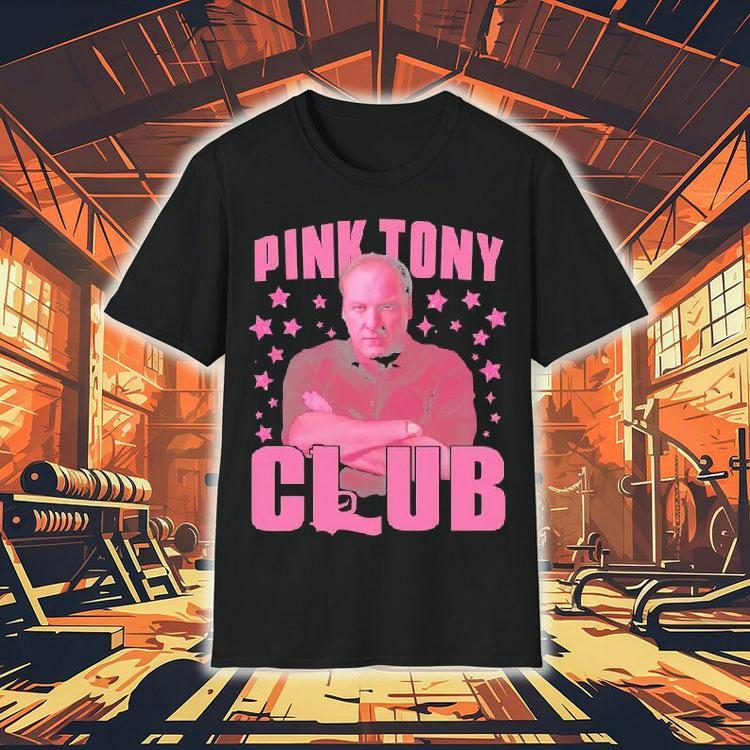 Pink Tony Club Graphic Shirt Pink Tony Club Graphic Shirt