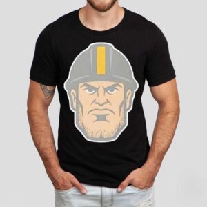 Pittsburgh Slers Sl Head Adult Logo Shirt