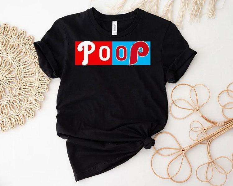 Poop Philadelphia Phillies Logo Shirt Poop Philadelphia Phillies Logo Shirt