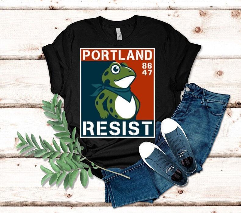 Portland Frog Anti-ice Portland Resist 86 47 Shirt Portland Frog Anti-ice Portland Resist 86 47 Shirt