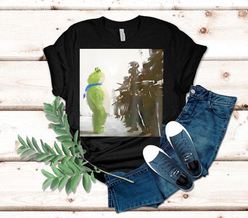 Portland Frog Protest Drawing Anti Trump Shirt Portland Frog Protest Drawing Anti Trump Shirt