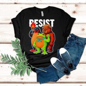 Portland Frog Protester Resist Animals Shirt Portland Frog Protester Resist Animals Shirt