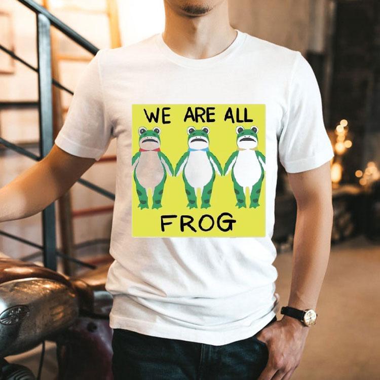 Portland Frog We Are All Frog Shirt Portland Frog We Are All Frog Shirt
