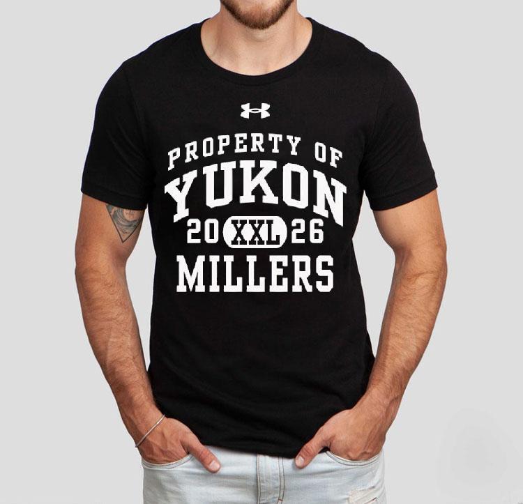 Property Of Yukon 2026 Millers Xxl Ua Team Tech Shirt Property Of Yukon 2026 Millers Xxl Ua Team Tech Shirt