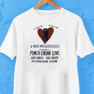 Punch Drunk Love He Needs Me Tracklist Silhouette Shirt