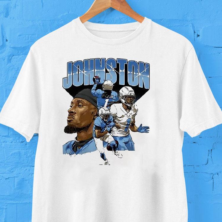 Quentin Johnston Los Angeles Chargers Collage Shirt Quentin Johnston Los Angeles Chargers Collage Shirt