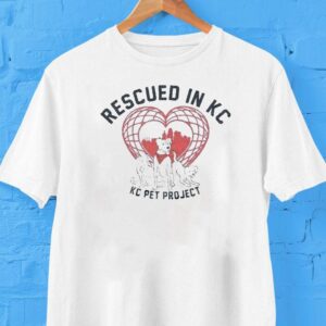 Rescued In Kc Kc Pet Project Heart Shirt