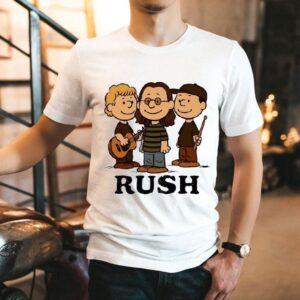 Rush Band As Peanuts Shirt
