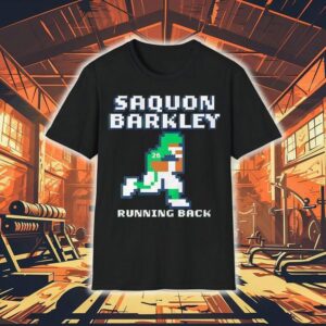 Saquon Barkley Philadelphia Eagles Running Back Football Shirt Saquon Barkley Philadelphia Eagles Running Back Football Shirt