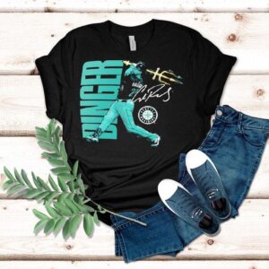 Seattle Mariners Cal Raleigh Trident Swing Signature Shirt Seattle Mariners Cal Raleigh Trident Swing Signature Shirt