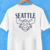 Seattle Mariners Moose Logo Football Shirt